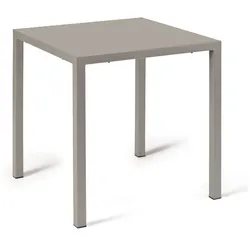 Kleiner Beistelltisch Quatris 60x60x75 cm schlamm