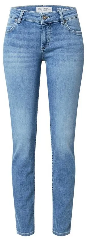 Marc O'Polo Slim-fit-Jeans Alby (1-tlg) Plain/ohne Details, Weiteres Detail blau 32