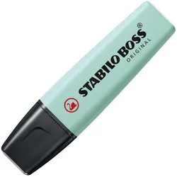 Textmarker - STABILO BOSS ORIGINAL Pastel - Einzelstift - zartes Türkis