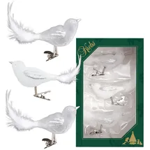 Krebs Glas Lauscha Christbaumschmuck Glas, 4x4x9 cm, Dekoration, Weihnachtsdekoration, Weihnachtsbaumschmuck