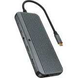 Icy Box IB-DK4060-CPD - Dockingstation - USB-C®
