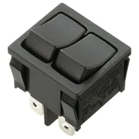 TRU Components 1588077 Wippschalter TC-R13-33PAA-02 250 V/AC 6 A