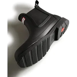 Hunter Commando Chelsea Boot Herren Schwarz 43
