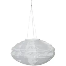 Star Trading Lampion Solar 35 x 19 cm 1 Stück weiß
