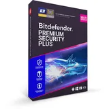 BitDefender Premium Security 1 Jahr 10 Geräte DE Win Android iOS