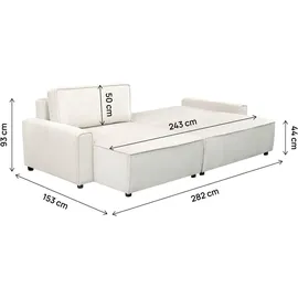 palozi sofa Ecksofa montaigne beige