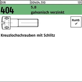 F. REYHER Nchfg. GmbH & Co. KG Kreuzlochschraube DIN 404 M6 x 20 mm 100 Stück