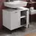 Vicco Waschbeckenunterschrank Eliza Weiß 70 x 63 cm mit 2 Türen