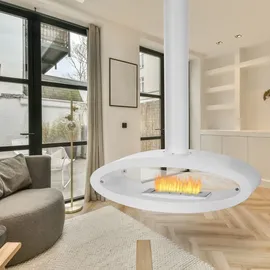 moritz Ethanol Kamin Weiß