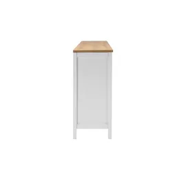 EFFEZETA Sideboard 180 x 90 x 40 cm weiß