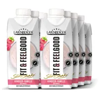Layenberger Fit+Feelgood Slim Shake Himbeer-Vanille 8 x 330 ml