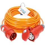 CEE Verlängerung Kalle Red Extreme Signal 16A 10 Meter, 5G 1,5mm2 für Handwerker Heimwerker Baustellen und dem Einsatz im Außenbereich