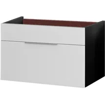 Fackelmann Waschbeckenunterschrank Kara Anthrazit 79,5 cm