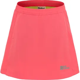 Jack Wolfskin Skort SUN SKORT G Skort-Form, mit Eingrifftaschen, schnell trocknend, atmungsaktiv rot 152