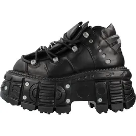 New Rock M-tank106-c2 Unisex Plattformschuhe, Schwarz, - Schwarz - 45