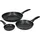 KitchenCraft Pfannen-Set 3-tlg. 12 cm + 20 cm + 28 cm