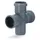 OEM Vierfach-Verteiler 50/50/50/90° – HP/U55CZ - Grau