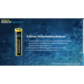 Nitecore 18650 3500 mAh 1 St.