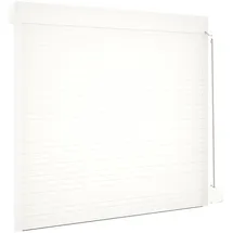 vidaXL Rollladen Weiß 160 x 150 cm Aluminium und Polyurethan