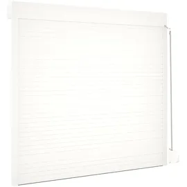 vidaXL Rollladen Weiß 160 x 150 cm Aluminium und Polyurethan