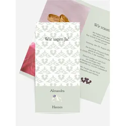 Hochzeitskarten Einladungen selbst gestalten mit Spruch und Fotos im Onlinedesigner bei Meine-Kartenmanufaktur.de
