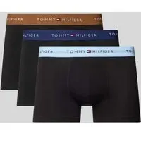 Slim Fit Trunks aus Baumwoll-Mix im 3er-Pack, Mittelbraun, S