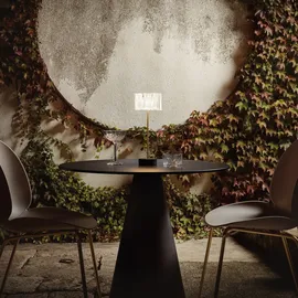 Slamp Accordéon Tischlampe Prisma/Schwarz