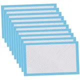 COSMEVIVI 10stücke Vogelkäfig Unterlage Wiederverwendbar-Papier Mit Wasserabsorption Für Papageienkäfige Atmungsaktives Dungpad Saugfähige Für Saubere Käfige