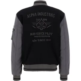 Alpha Industries Varsity Air Force Jacke Black XL