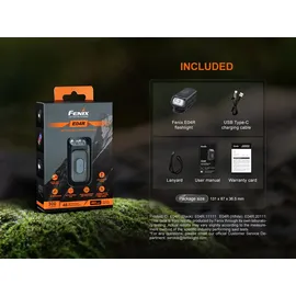Fenix E04R LED Taschenlampe 300 Lumen