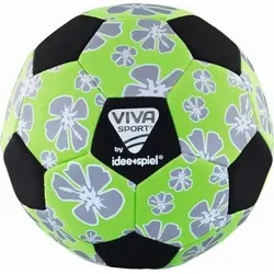 idee+spiel 789-12820 VIVA SPoRT Neopren Beach Fußball Flower, Größe 5, 22 cm Ø