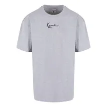 Karl Kani Kk Small Signature T-Shirt in Grau, Größe XL