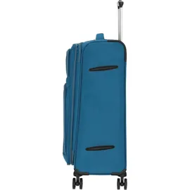 d & n Travel Line 9204 4-Rollen Cabin 66 cm / 65 l blau