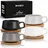 MiaMio Kaffeetasse 0,32 l Weiß 4 St.