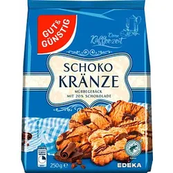 GUT&GÜNSTIG Schokokränze Gebäck 250,0 g