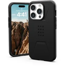 Urban Armor Gear UAG Civilian MagSafe black iPhone 15 Pro