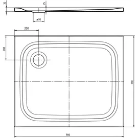 Kaldewei SUPERPLAN CLASSIC 387-1