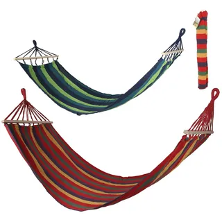 Sunnydays Hängematte Stabhängematte Hängeliege Stabhängeliege Hängeschaukel