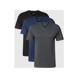 Boss Classic Kurzarm-T-Shirt 3 Einheiten Open Blue L