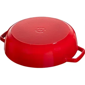 Staub Chistera Bräter 28 cm kirschrot