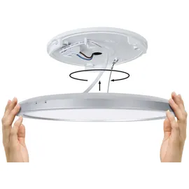 Paulmann Atria Shine 16W rund Holzoptik