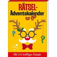 Kaufmann Ernst Vlg GmbH Rätseladventskalender to go 7: Mit 24 kniffligen Rätseln (Adventskalender für Erwachsene - 24 Rätsel)