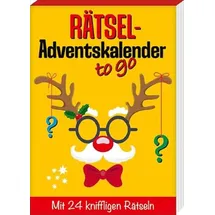 Kaufmann Ernst Vlg GmbH Rätseladventskalender to go 7: Mit 24 kniffligen Rätseln (Adventskalender für Erwachsene - 24 Rätsel)