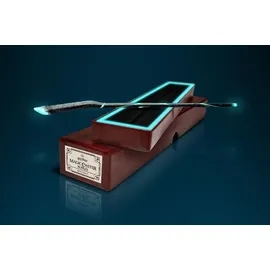 HARRY POTTER Zauberstab Magic Caster Wand Defiant Blau Neu in