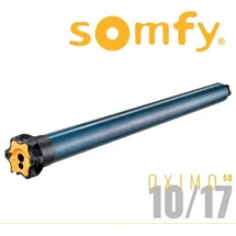 SOMFY OXIMO 50 io 10/17 Funk-Rohrmotor Antrieb Rollladenmotor Rollladen Laufwerk Intecaitive Funk Antriebssystem