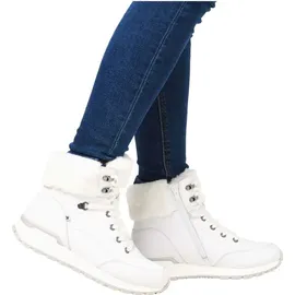 Rieker Schnürstiefel in sportweiss/weiss/weiss | Gr.: 37 EU