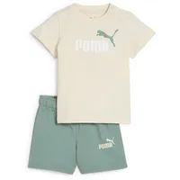 Puma Minicats Essentials T-Shirt & Shorts Baby-Set 87 alpine