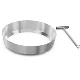 höfats MOON 45 Erhöhung für Ascheschale Edelstahl 0,09 m Silber