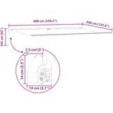 vidaXL Markise einziehbar 600 x 350 cm mehrfarbig