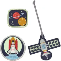 Lässig School Patches Set Space